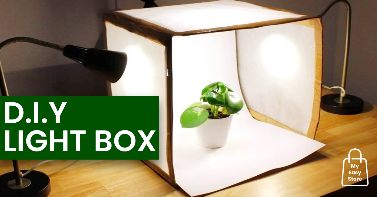 How to make your own light box for product photography